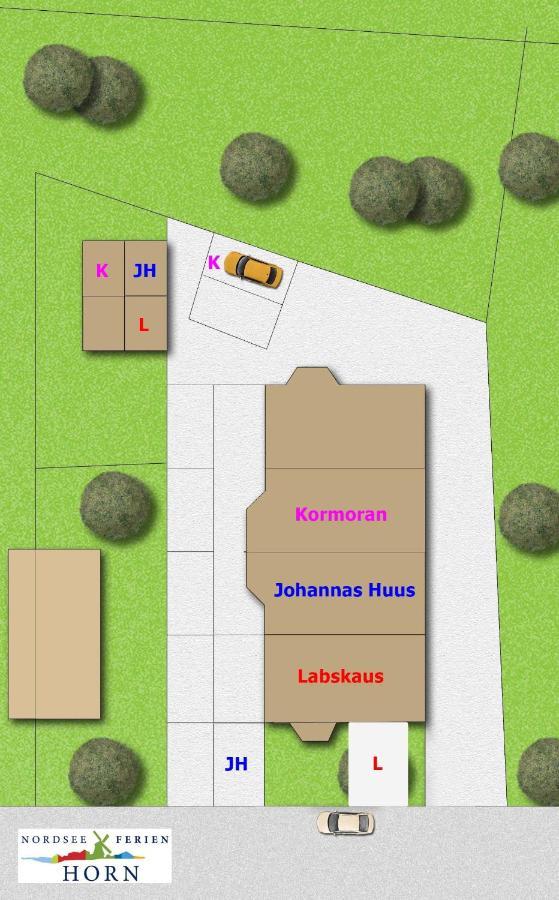 Labskaus Villa Dornumersiel Exteriör bild